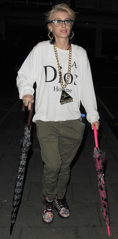 Kreayshawn;<br>Kreayshawn Leaving The Radio 1 Studios