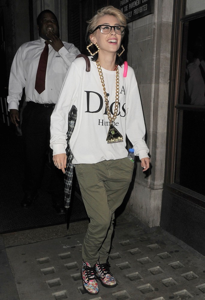 Kreayshawn;<br>Kreayshawn Leaving The Radio 1 Studios