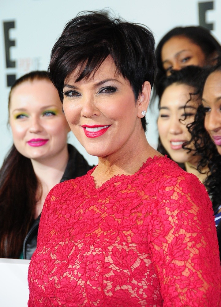 Kris Jenner;<br>2013 E! Upfront Presentation - Arrivals