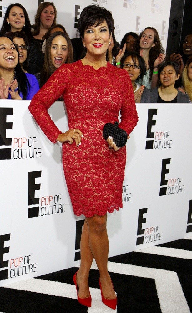 Kris Jenner;<br>2013 E! Upfront Presentation - Arrivals