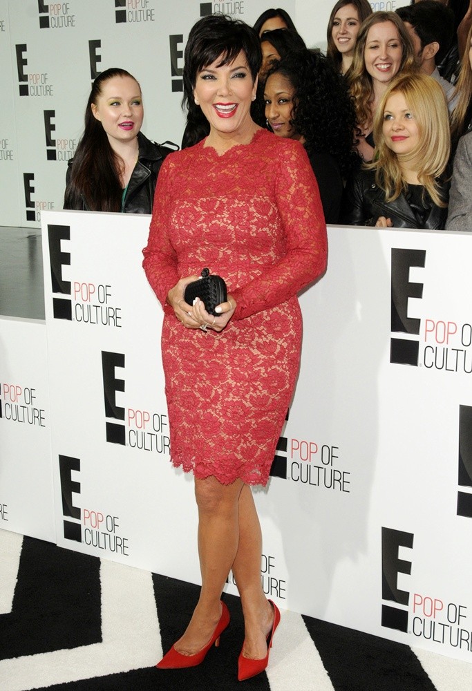 Kris Jenner;<br>2013 E! Upfront Presentation - Arrivals