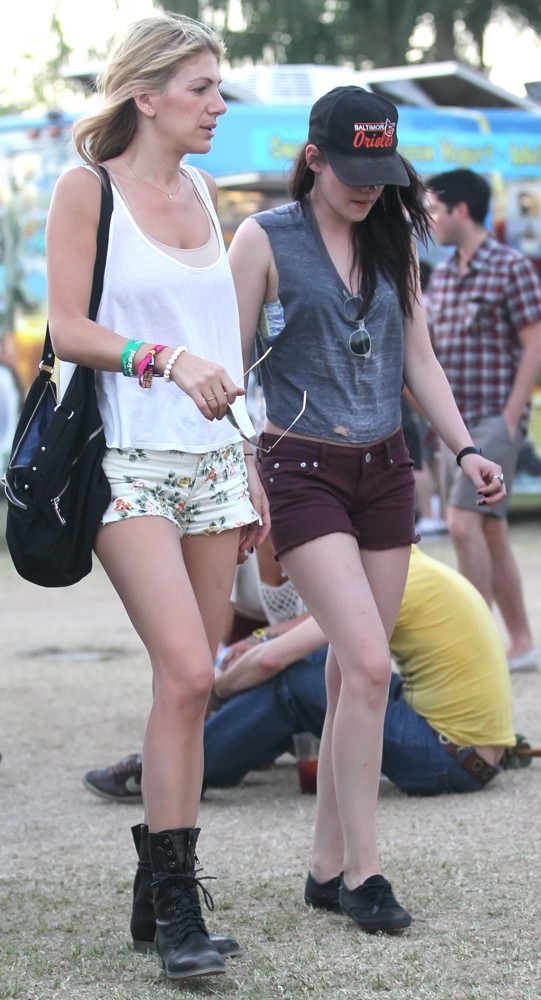 Kristen Stewart;<br>Celebrities at The 2012 Coachella Valley Music and Arts Festival - Week 2 Day 2