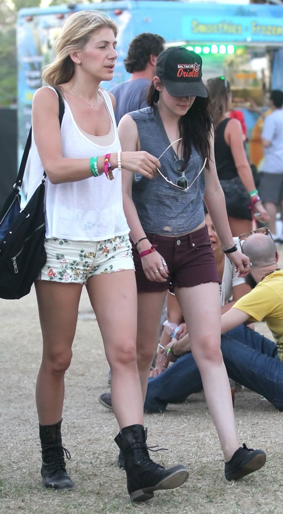 Kristen Stewart;<br>Celebrities at The 2012 Coachella Valley Music and Arts Festival - Week 2 Day 2