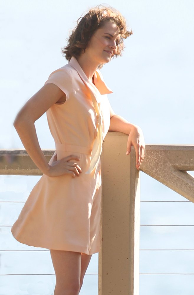 Kristen Stewart;<br>Filming Woody Allen Project