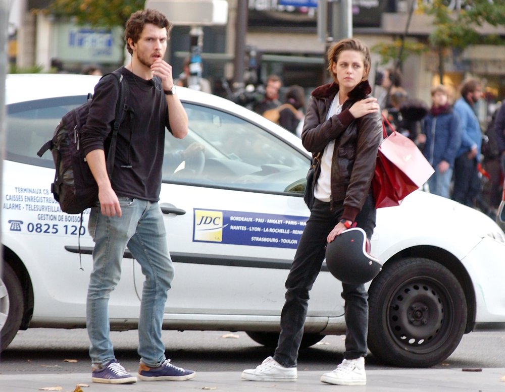 Kristen Stewart;<br>Kristen Stewart on The Film Set of Movie Personal Shopper