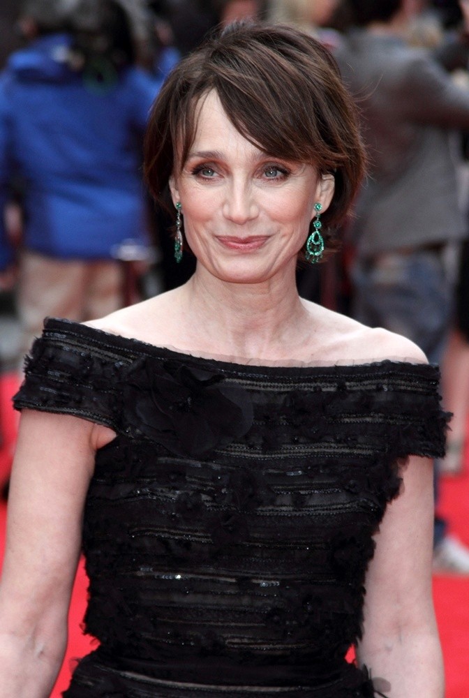 Kristin Scott Thomas;<br>The Olivier Awards 2013 - Arrivals