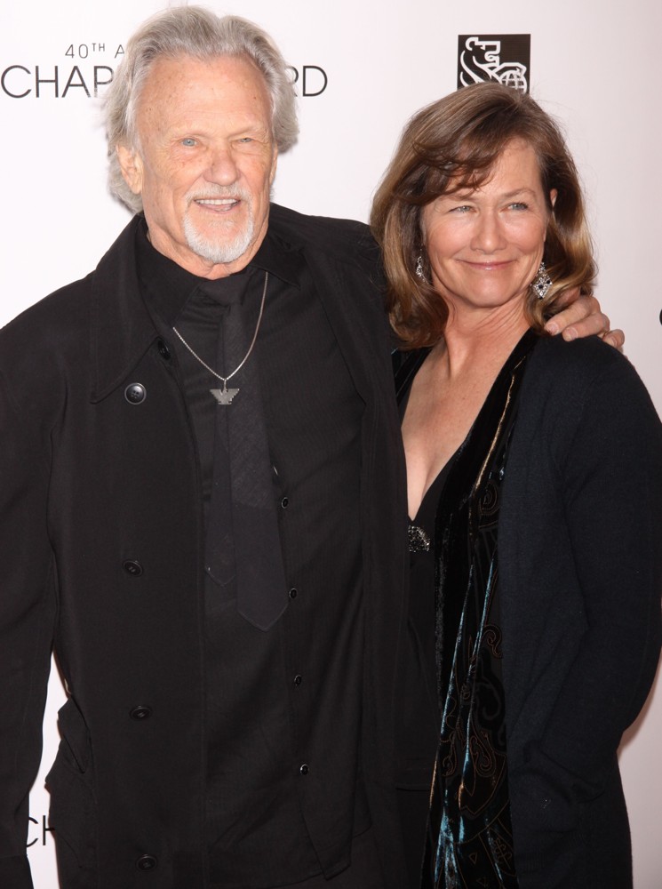 Kris Kristofferson;Lisa Meyers;<br>40th Anniversary Chaplin Award Gala Honoring Barbra Streisand