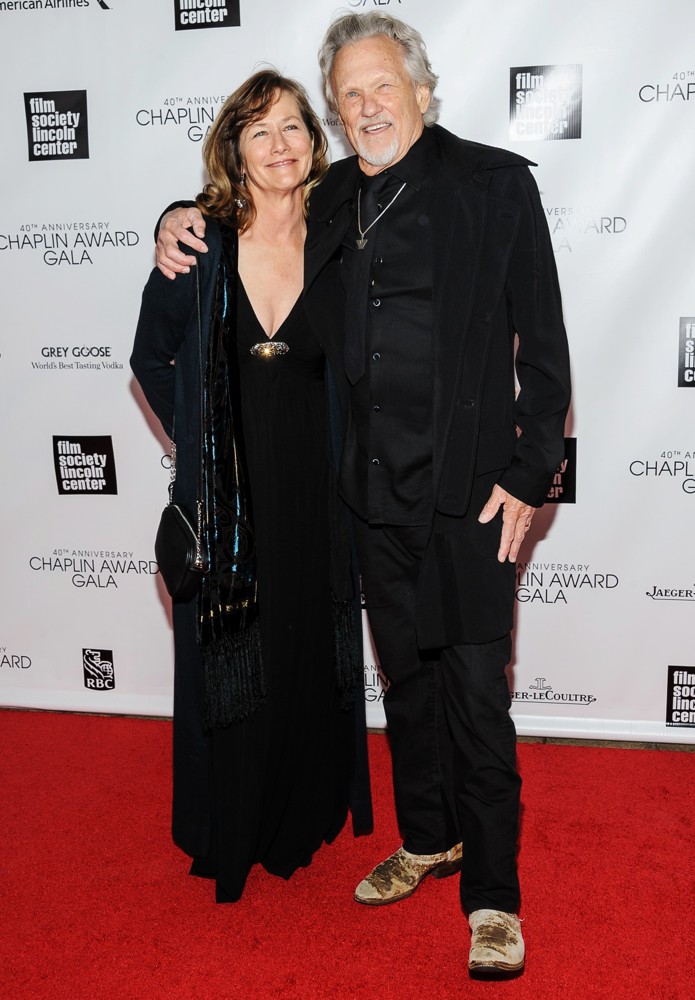 Lisa Meyers;Kris Kristofferson;<br>40th Anniversary Chaplin Award Gala Honoring Barbra Streisand