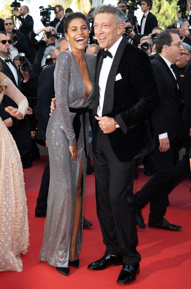 Tina Kunakey, Vincent Cassel<br>71st Annual Cannes Film Festival - Girls of the Sun - Premiere