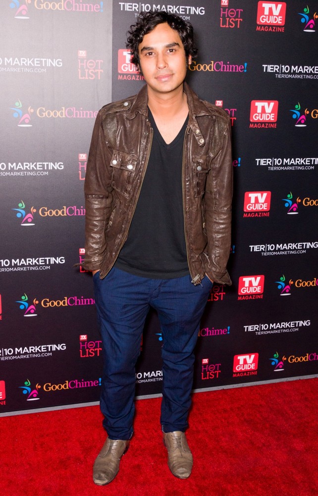 Kunal Nayyar;<br>TV Guide Magazine's Annual Hot List Party