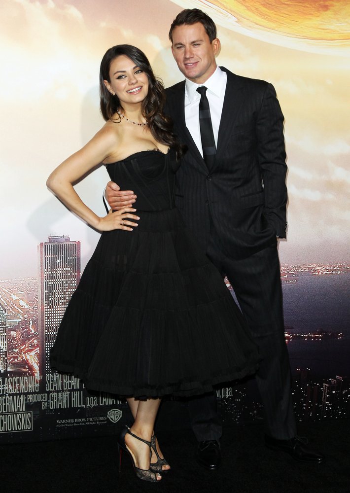 Mila Kunis;Channing Tatum;<br>Los Angeles Premiere of Jupiter Ascending - Arrivals