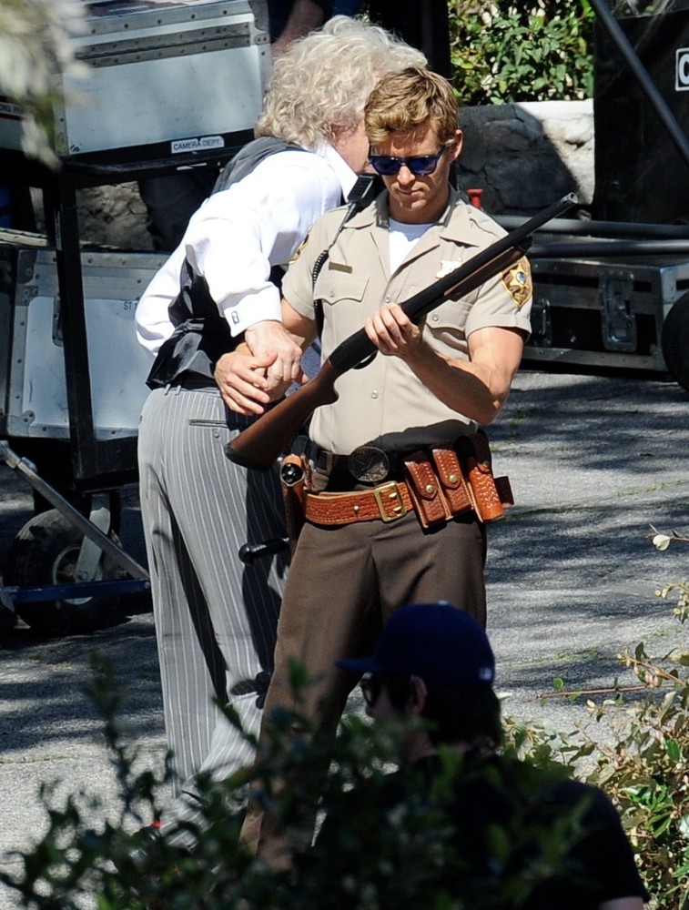 Rutger Hauer;Ryan Kwanten;<br>Actors on The Set of True Blood