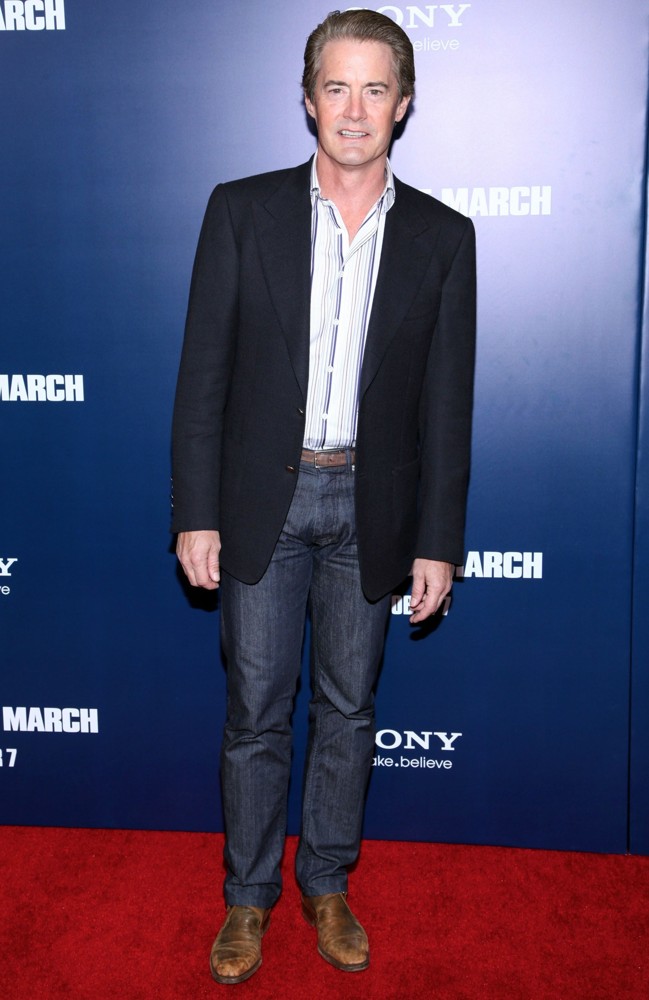 Kyle MacLachlan;<br>New York Premiere of The Ides of March - Arrivals