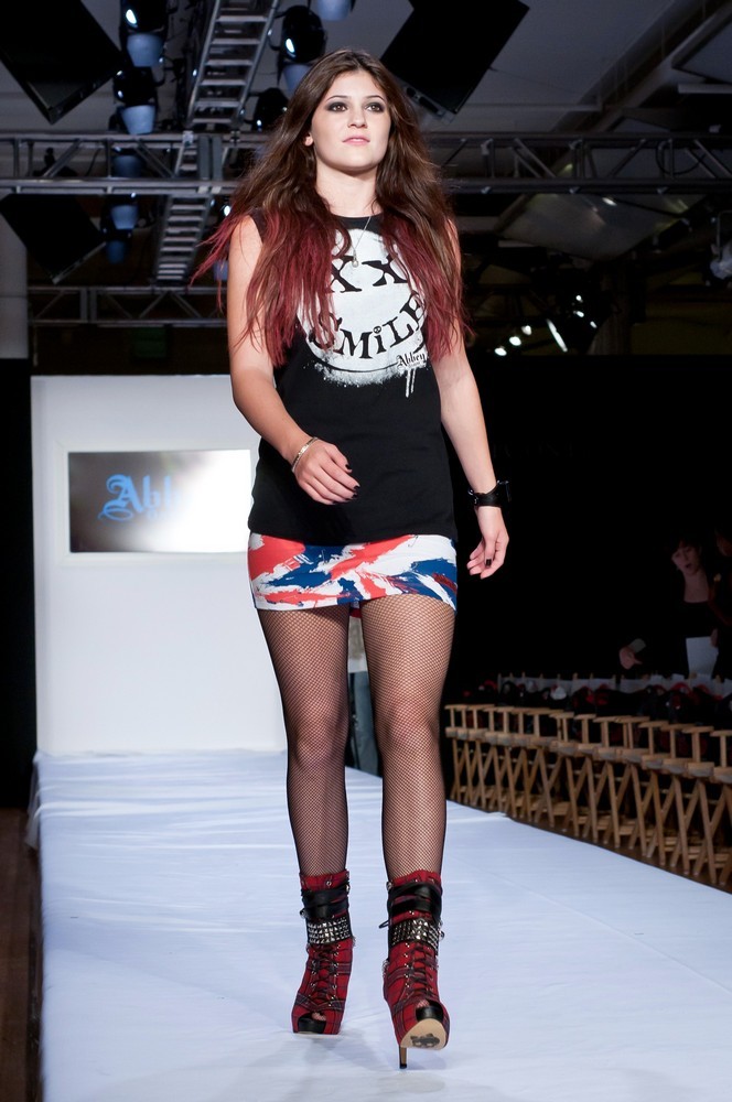 Kylie Jenner;<br>New York Mercedes-Benz Fashion Week Spring 2012 - Abbey Dawn - Runway
