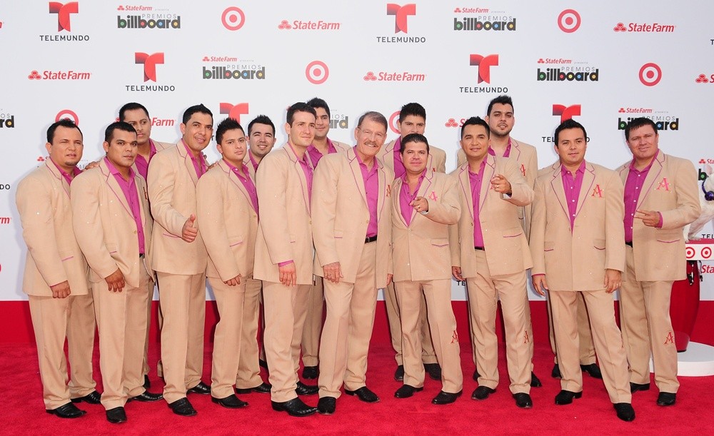 La Arrolladora Banda El Limon;<br>2013 Billboard Latin Music Awards - Arrivals