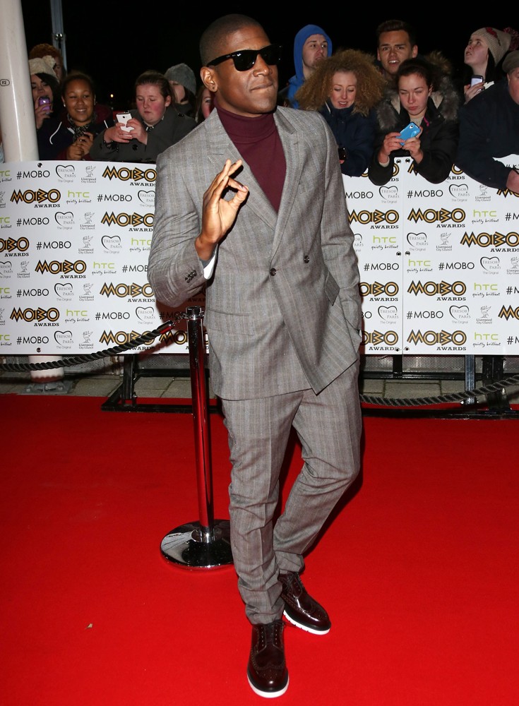 Labrinth;<br>The MOBO Awards 2012 - Arrivals