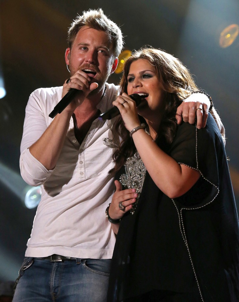 Charles Kelley;Hillary Scott;Lady Antebellum;<br>The 2013 CMA Music Festival - Day 2