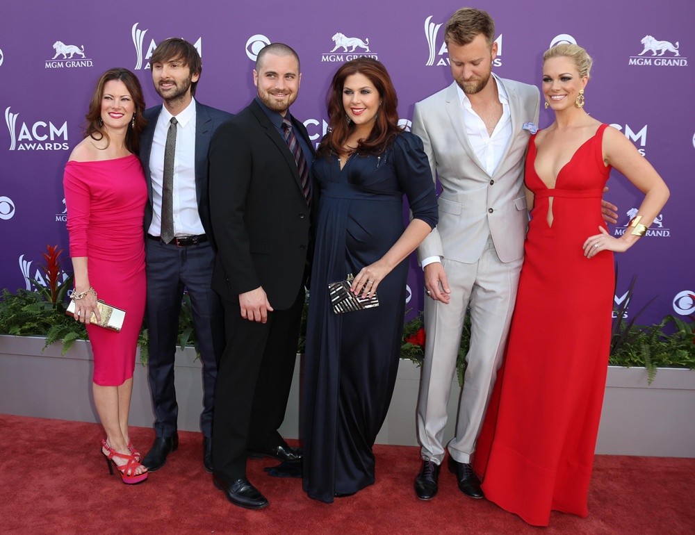 Lady Antebellum;Kelli Cashiola;Chris Tyrrell;Cassie McConnell;<br>48th Annual ACM Awards - Arrivals