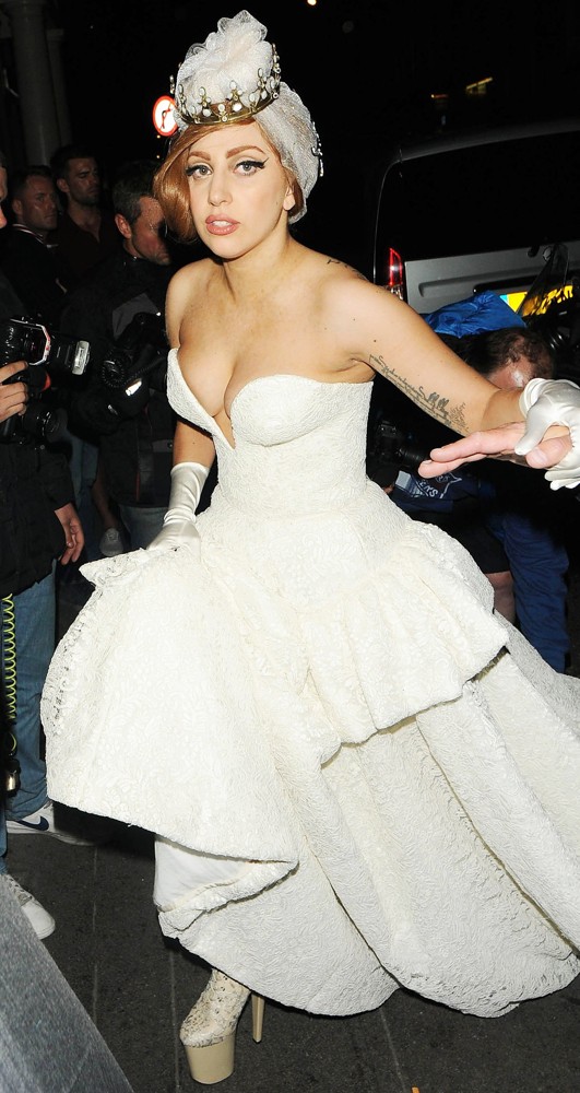 Lady GaGa;<br>The 2012 Paralympic Games Afterparty - Arrivals