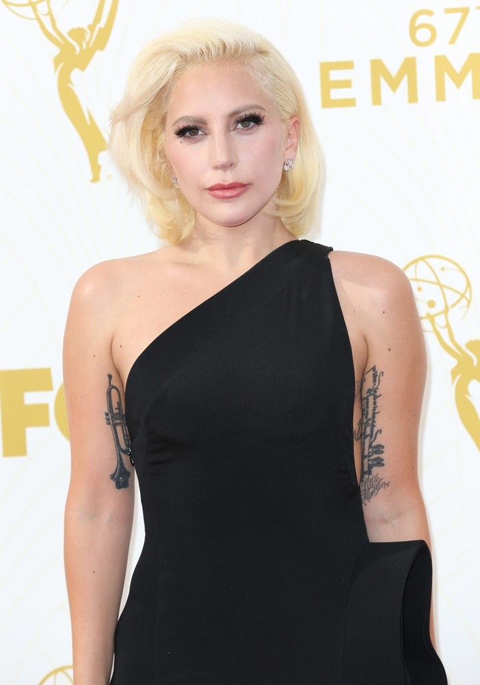 Lady GaGa;<br>67th Primetime Emmy Awards - Red Carpet