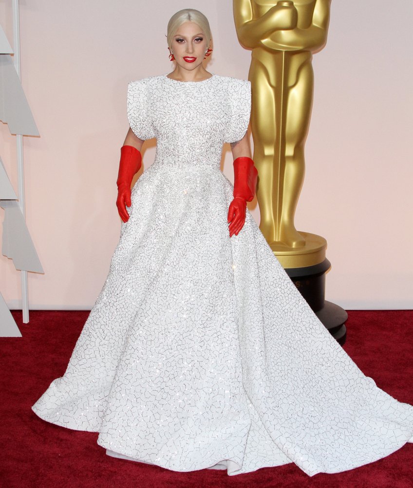 Lady GaGa;<br>The 87th Annual Oscars - Red Carpet Arrivals