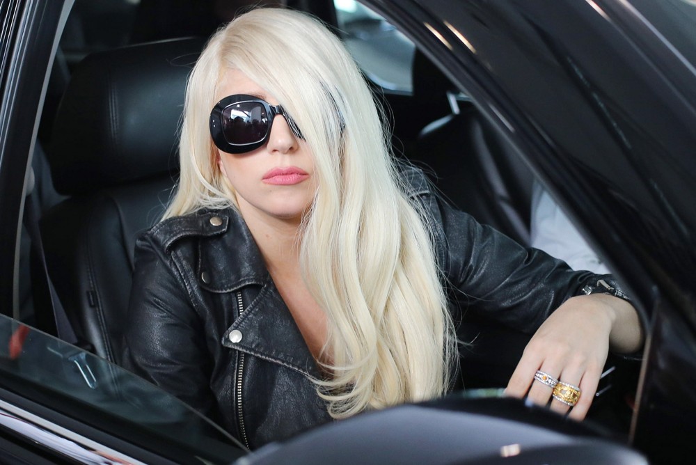 Lady GaGa;<br>Lady GaGa Arrives at LAX Airport