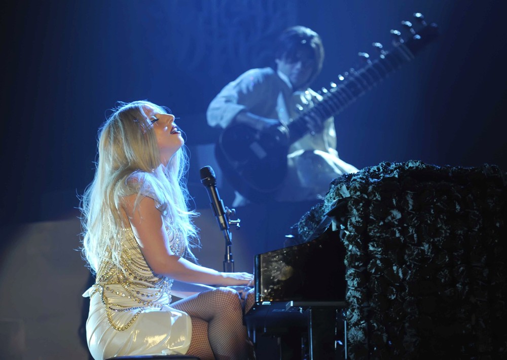 Lady GaGa;<br>Lady GaGa Performs During The Closing Party Following The First Formula 1 Indian Grand Prix