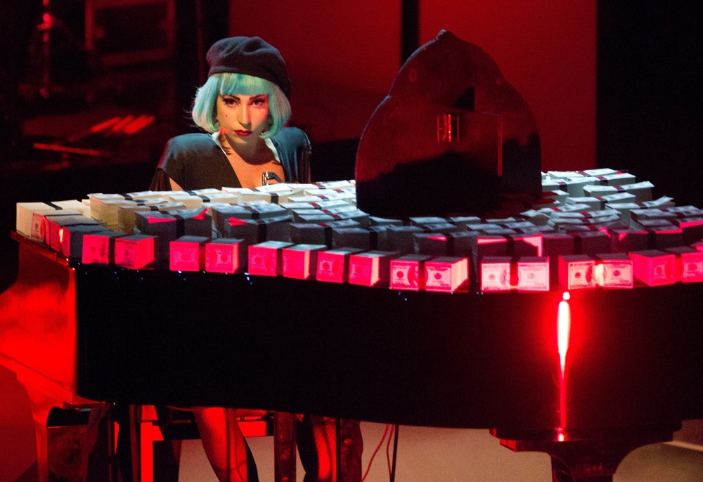 Lady GaGa;<br>The Season Finale of ProSieben TV Show Germany's Next Topmodel 2011