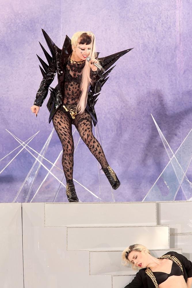 Lady GaGa;<br>Lady GaGa Performs at Good Morning America