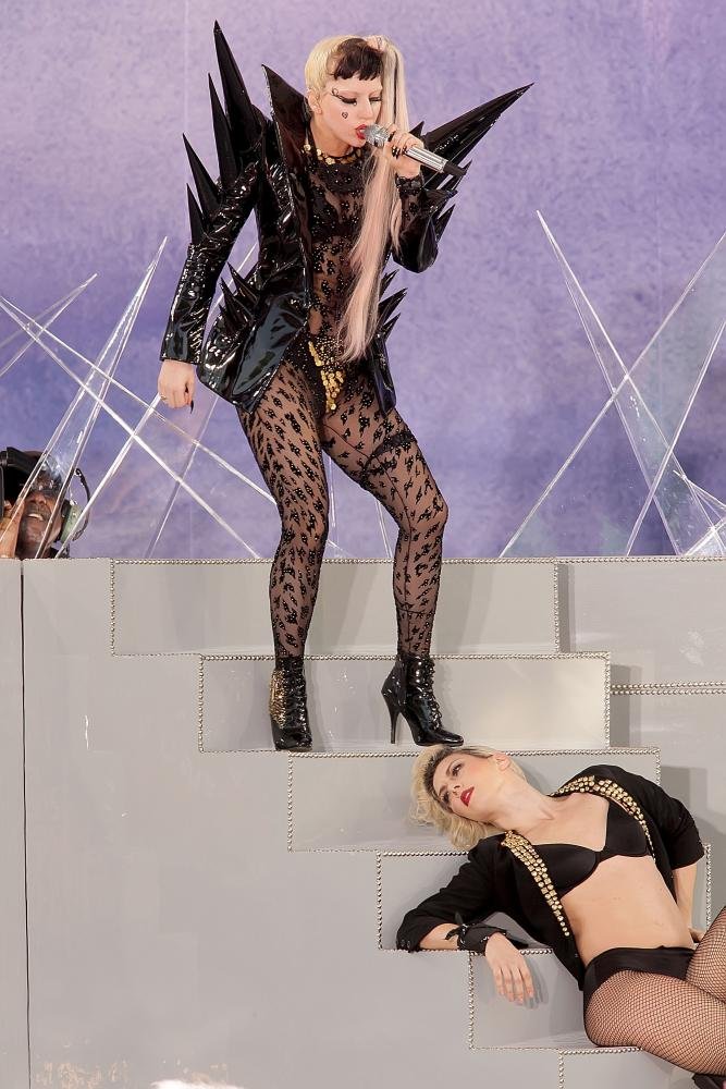 Lady GaGa;<br>Lady GaGa Performs at Good Morning America