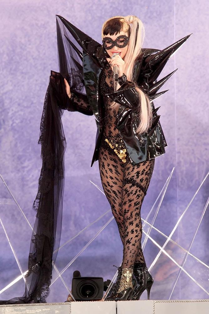 Lady GaGa;<br>Lady GaGa Performs at Good Morning America