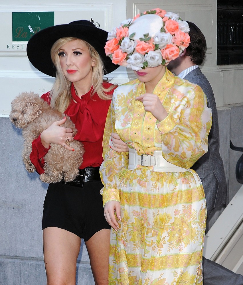 Lady GaGa;<br>Lady GaGa Leaves Her Hotel