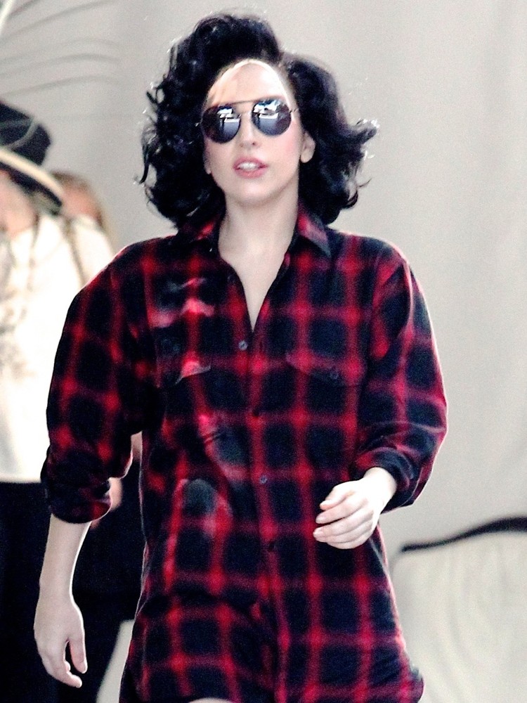 Lady GaGa Leaving Her Hotel