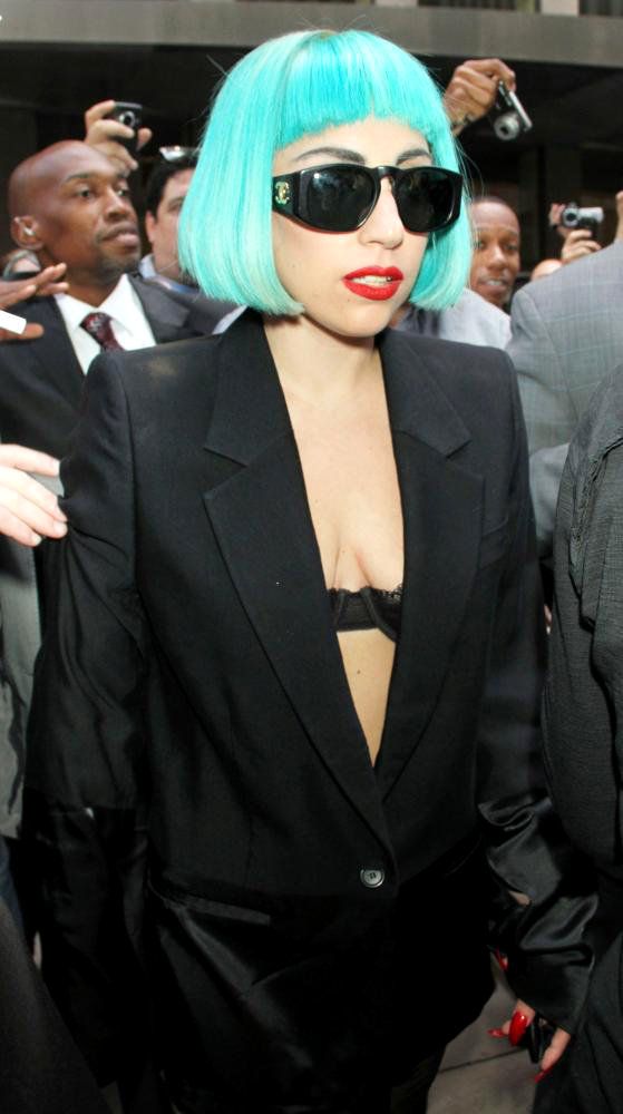 Lady GaGa;<br>Lady GaGa Leaving The Sirius Radio Building