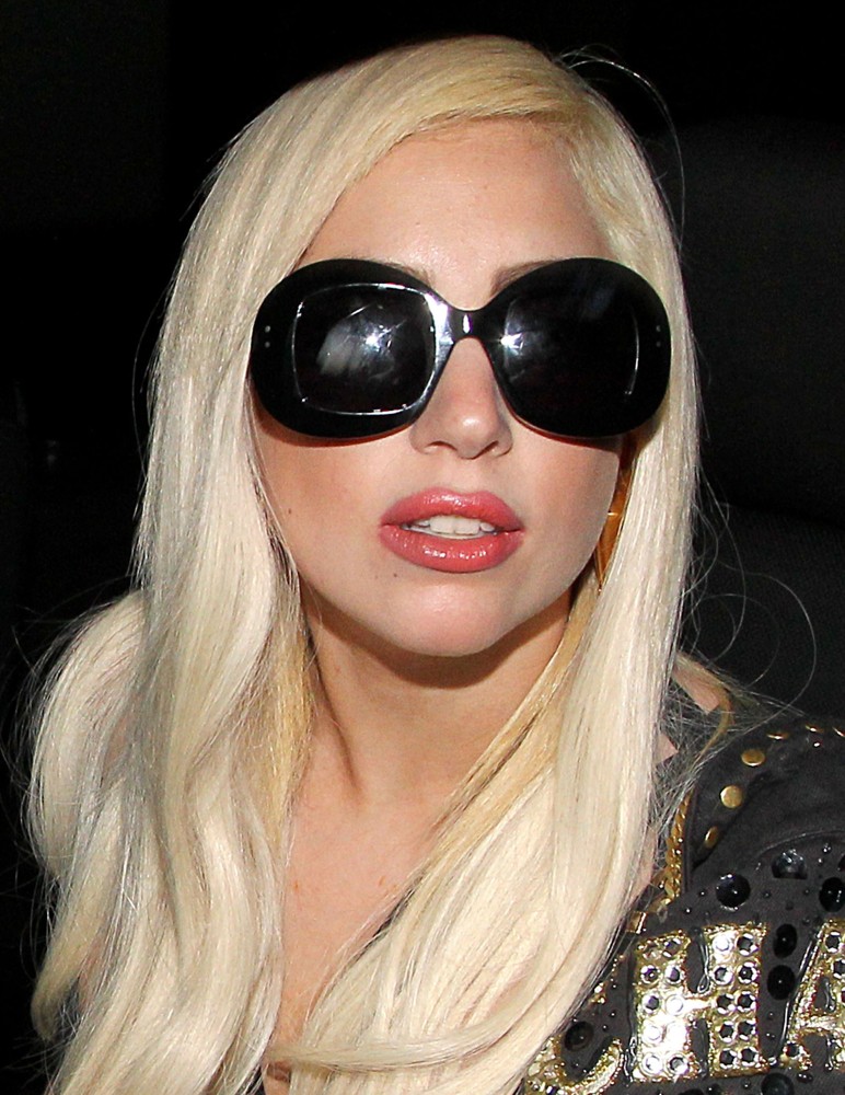 Lady GaGa;<br>Lady GaGa Leaving The Chateau Marmont