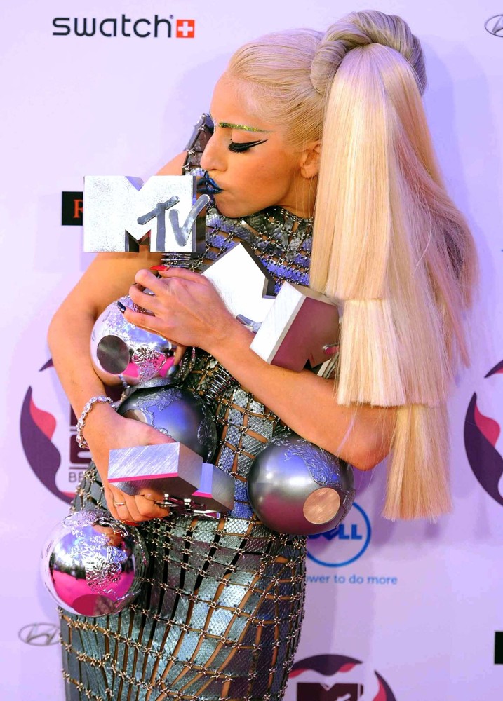 Lady GaGa;<br>The MTV Europe Music Awards 2011 (EMAs) - Press Room