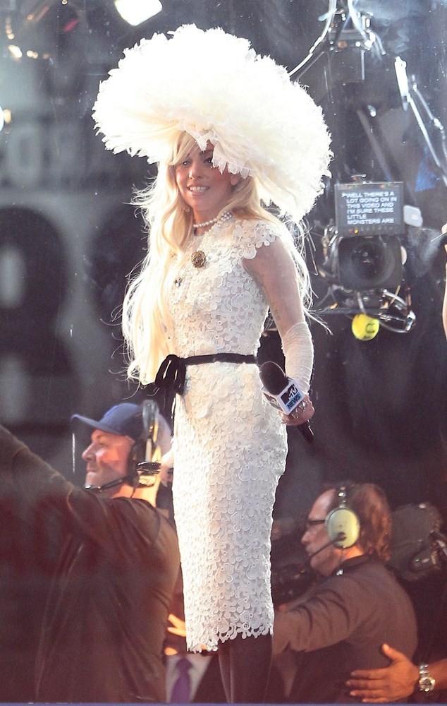 Lady GaGa;<br>Lady GaGa Filming for MTV's TRL