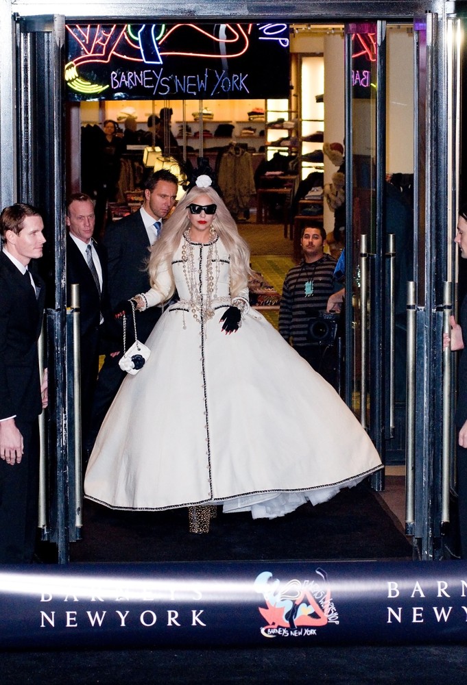 Lady GaGa;<br>Lady GaGa at The Ribbon Cutting Ceremony to Open GaGa's Workshop