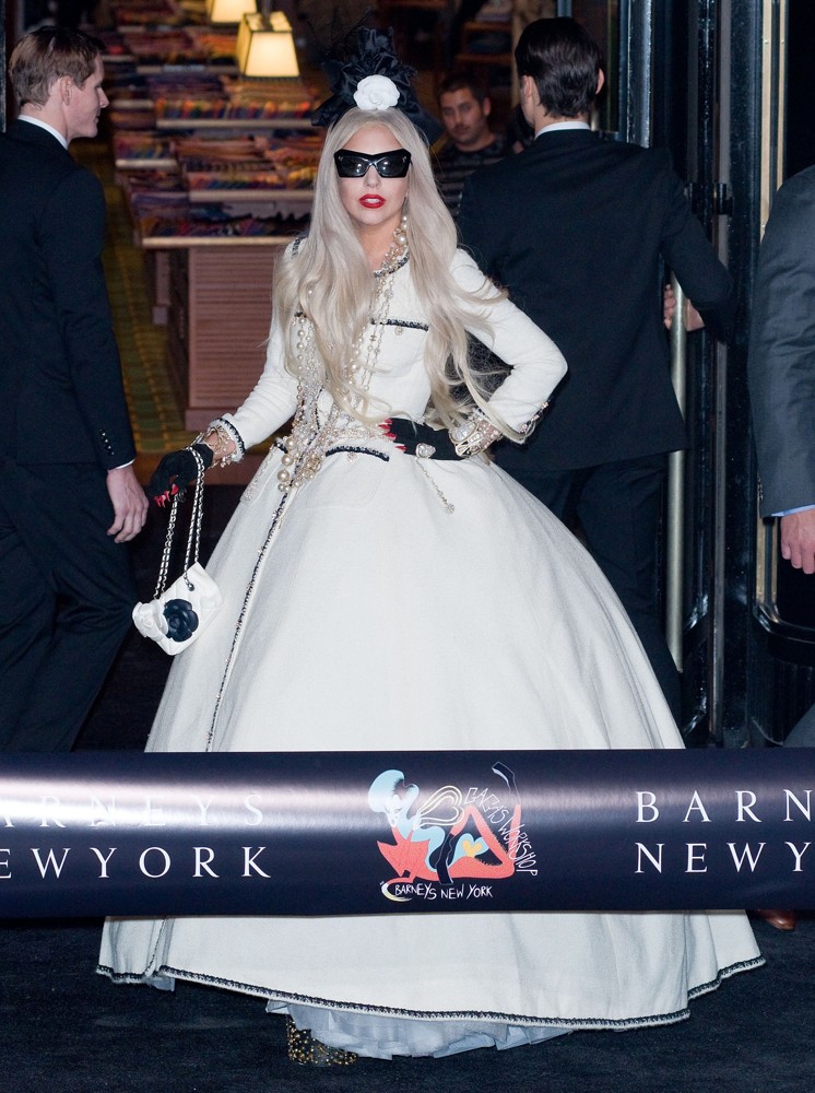 Lady GaGa;<br>Lady GaGa at The Ribbon Cutting Ceremony to Open GaGa's Workshop