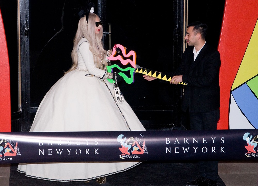 Lady GaGa;<br>Lady GaGa at The Ribbon Cutting Ceremony to Open GaGa's Workshop