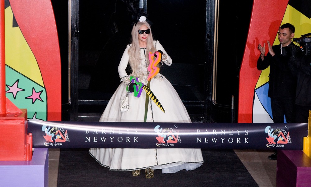 Lady GaGa;<br>Lady GaGa at The Ribbon Cutting Ceremony to Open GaGa's Workshop
