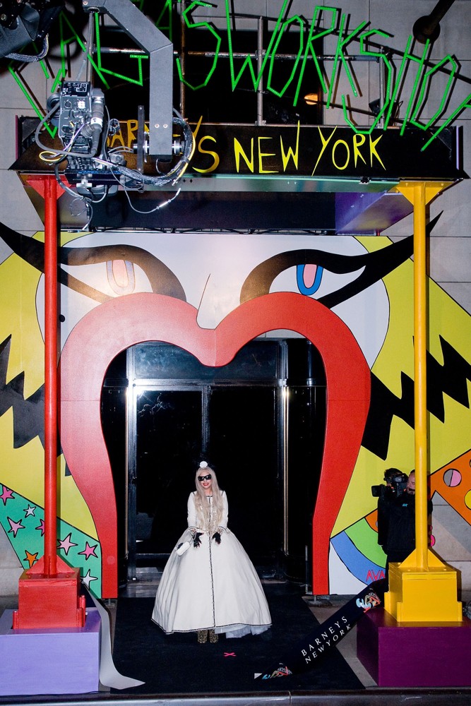Lady GaGa;<br>Lady GaGa at The Ribbon Cutting Ceremony to Open GaGa's Workshop