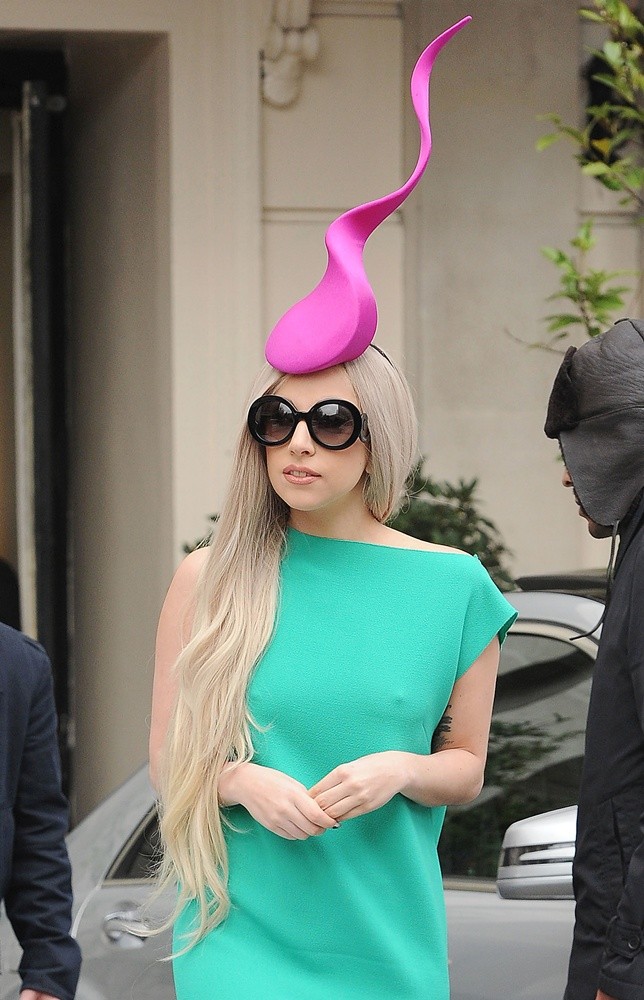 Lady Gaga Picture 530 Lady Gaga Outside The Itv Studios Wearing A