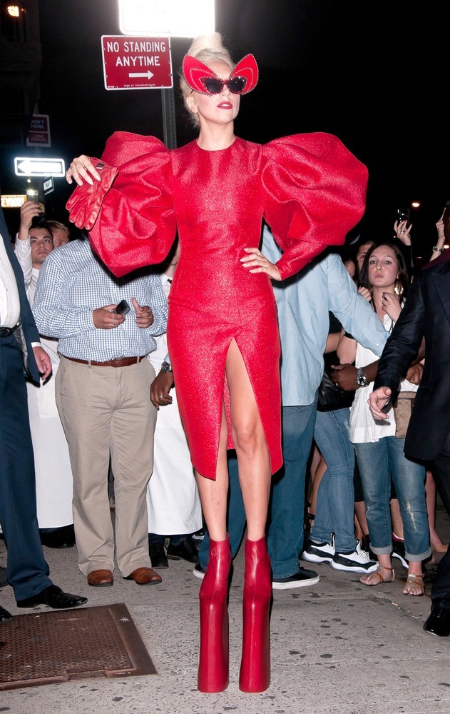 Lady GaGa Picture 470 - Lady GaGa Is Seen on The Set of Photo Shoot