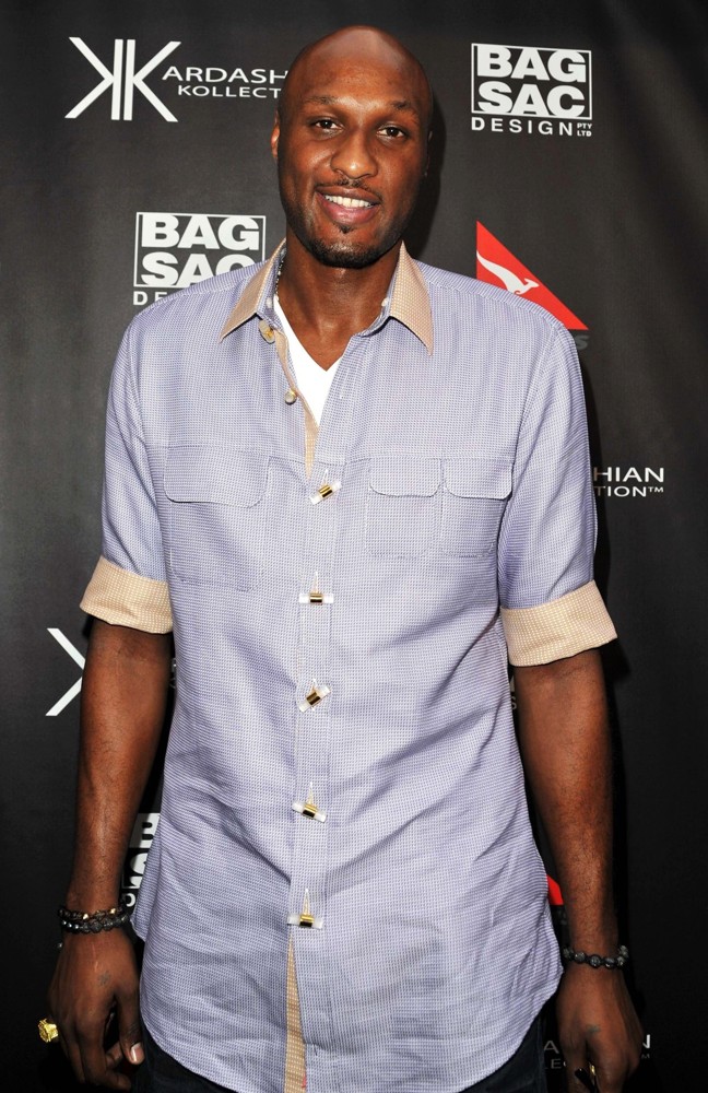 Lamar Odom;<br>Kardashian Kollection Handbag Launch at Hugo's