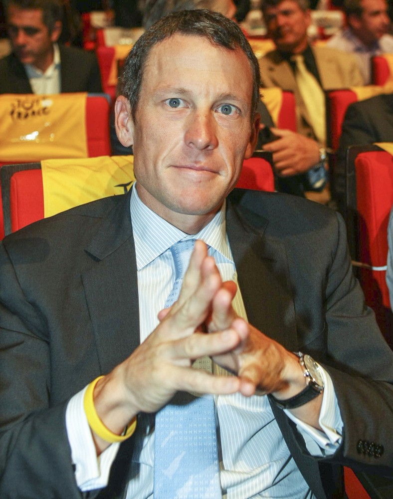 Lance Armstrong;<br>Palais des Congres pour la Presentaion du Tour de France 2010