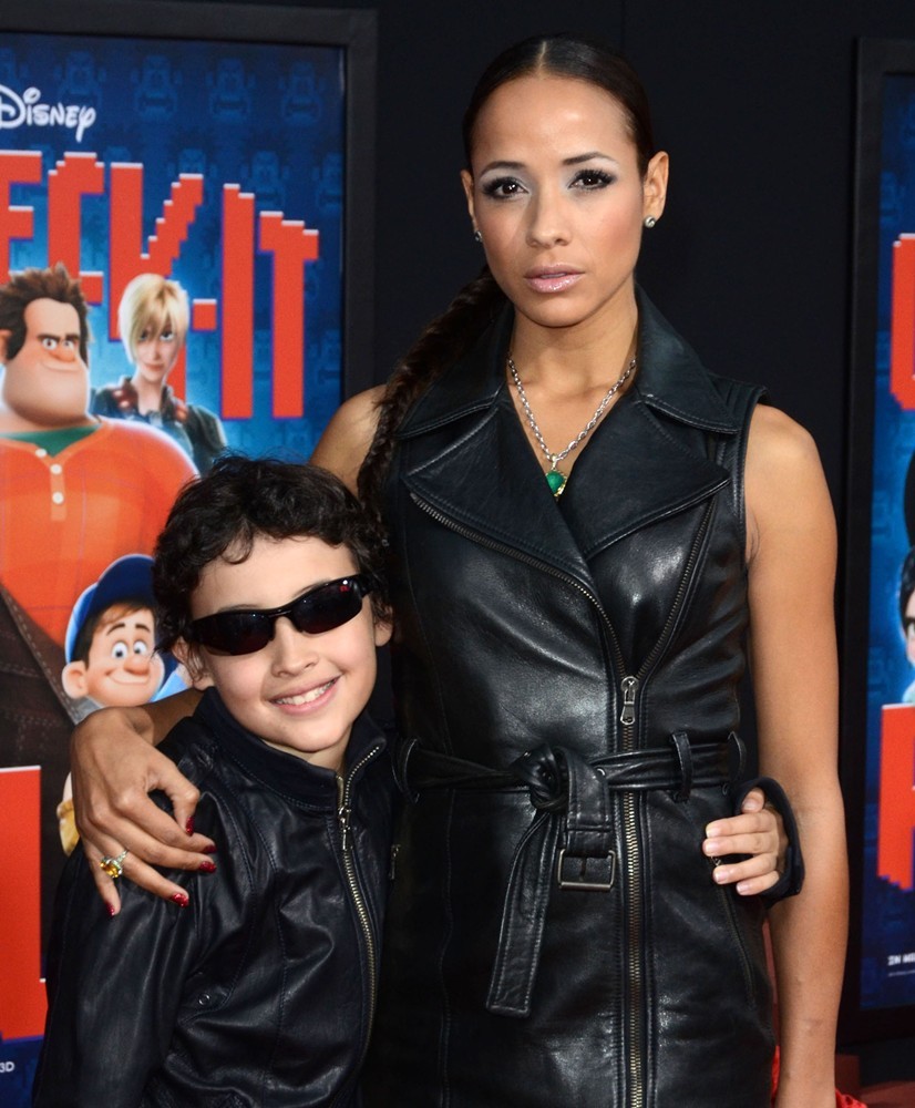 Kai Miles Land;Dania Ramirez;<br>The Los Angeles Premiere of Wreck-It Ralph - Arrivals