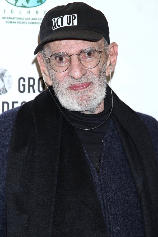 Larry Kramer;<br>Gross Indecency After Party - Arrivals