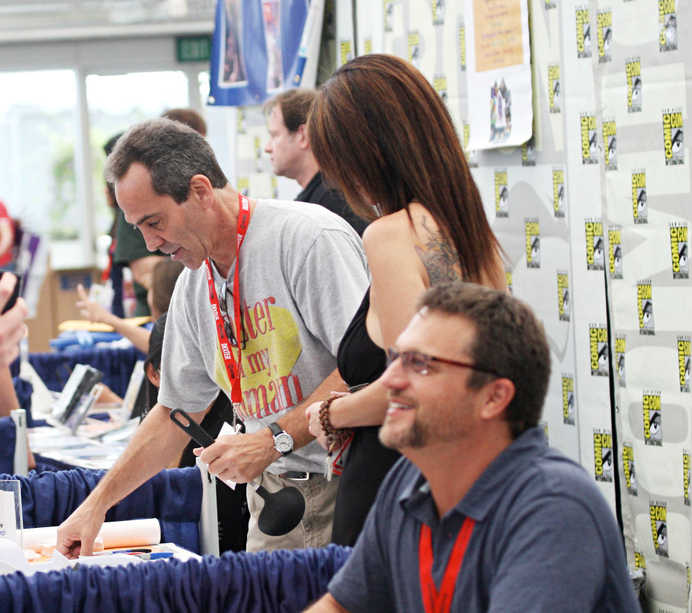Larry Thomas;<br>Signs Autographs For Fans at Comic Con