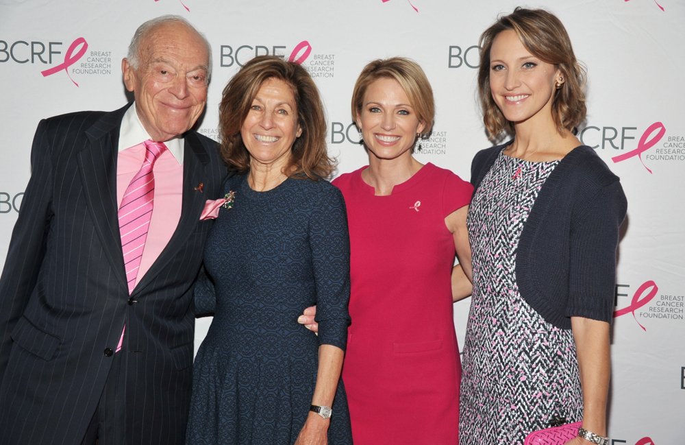 Leonard Lauder;Judith Glickman;Amy Robach;Kinga Lampert;<br>2014 Breast Cancer Research Symposium and Luncheon